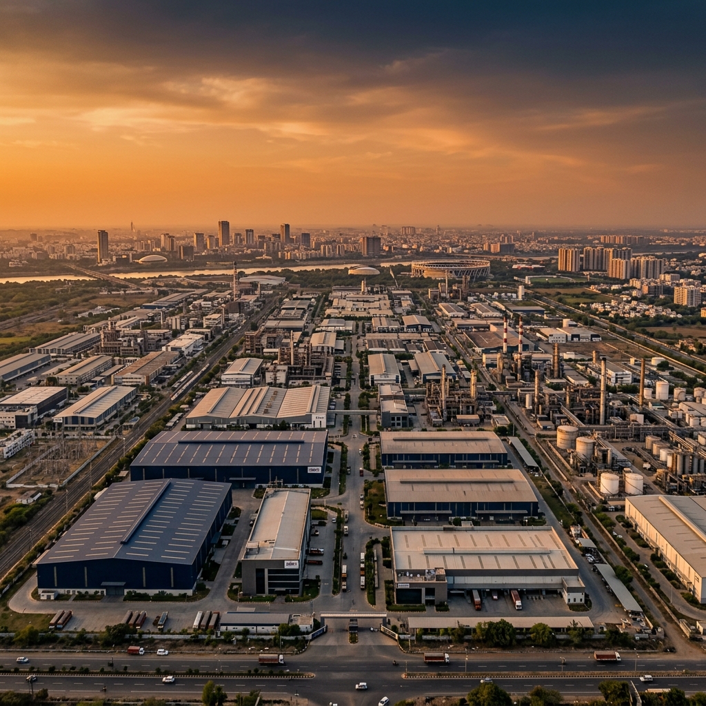 NEEVV Group Ahmedabad Gujarat Skyline