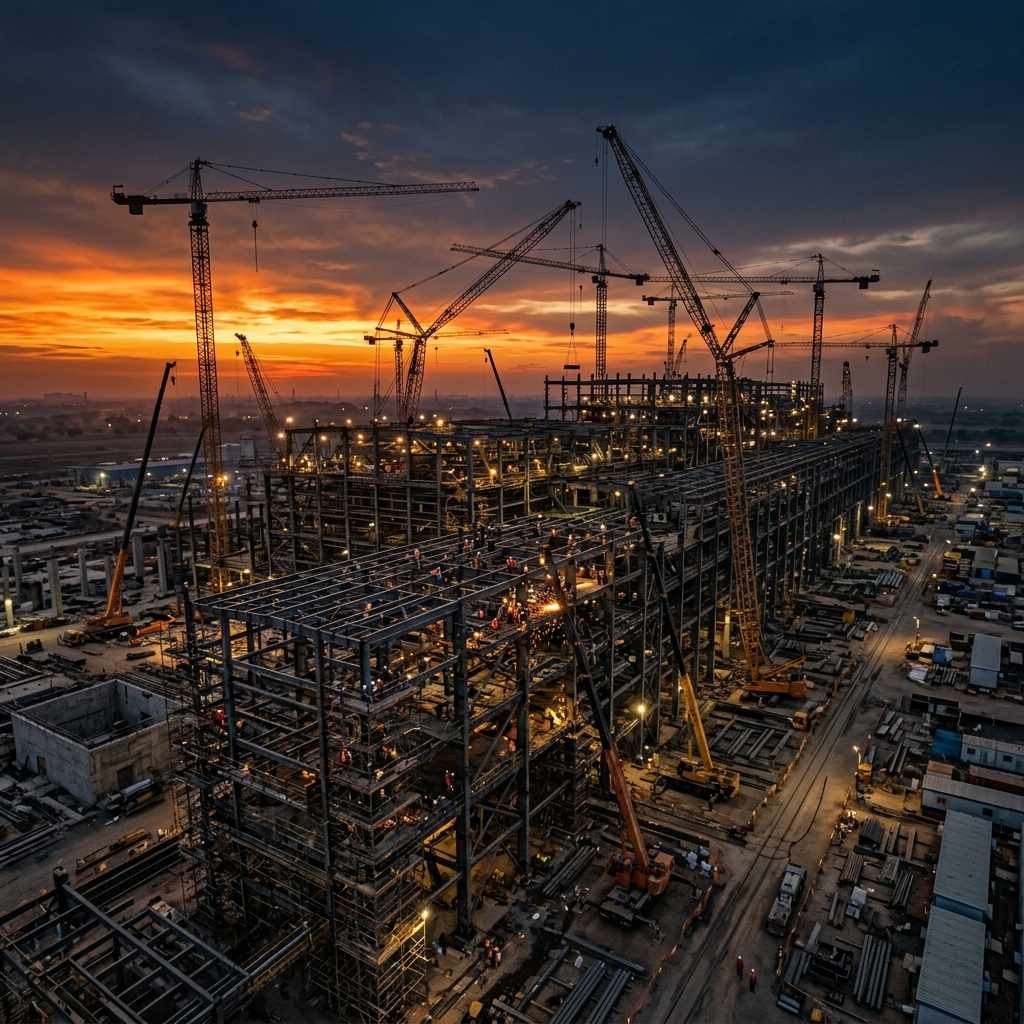 NEEVV Group Industrial Construction Site